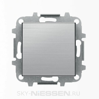 SKY - Перекрестный Выключатель 1-клавишный, Нержавеющая сталь
