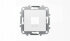 Накладка для механизмов зарядного устройства USB, арт.8185, серия SKY, цвет альпийский белый - 8585 BL