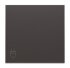 Накладка для розетки SCHUKO с крышкой, серия SKY, цвет чёрный бархат - 2CLA858810A1501